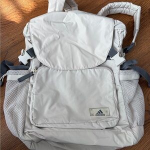 Adidas Men's/ Womens Light Gray Backpack